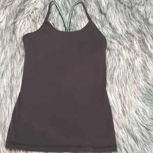 Ivivva Black Tumblin Tank Racerback